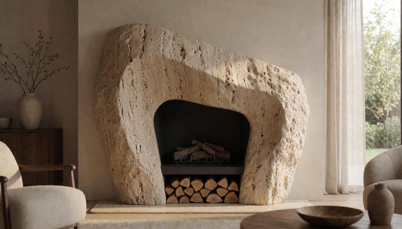 Gladystone fireplace mantel