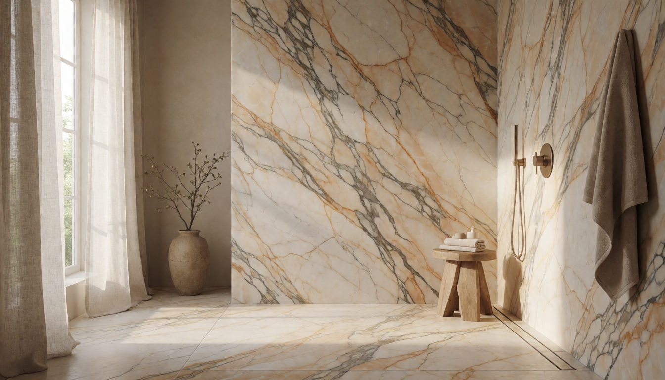 Marble Bathroom Vanity 90cm, Natural Stone Sink Cabinet, Freestanding Drawers, Luxury Stone Wash Basin Vanity for Modern Bathroom Design