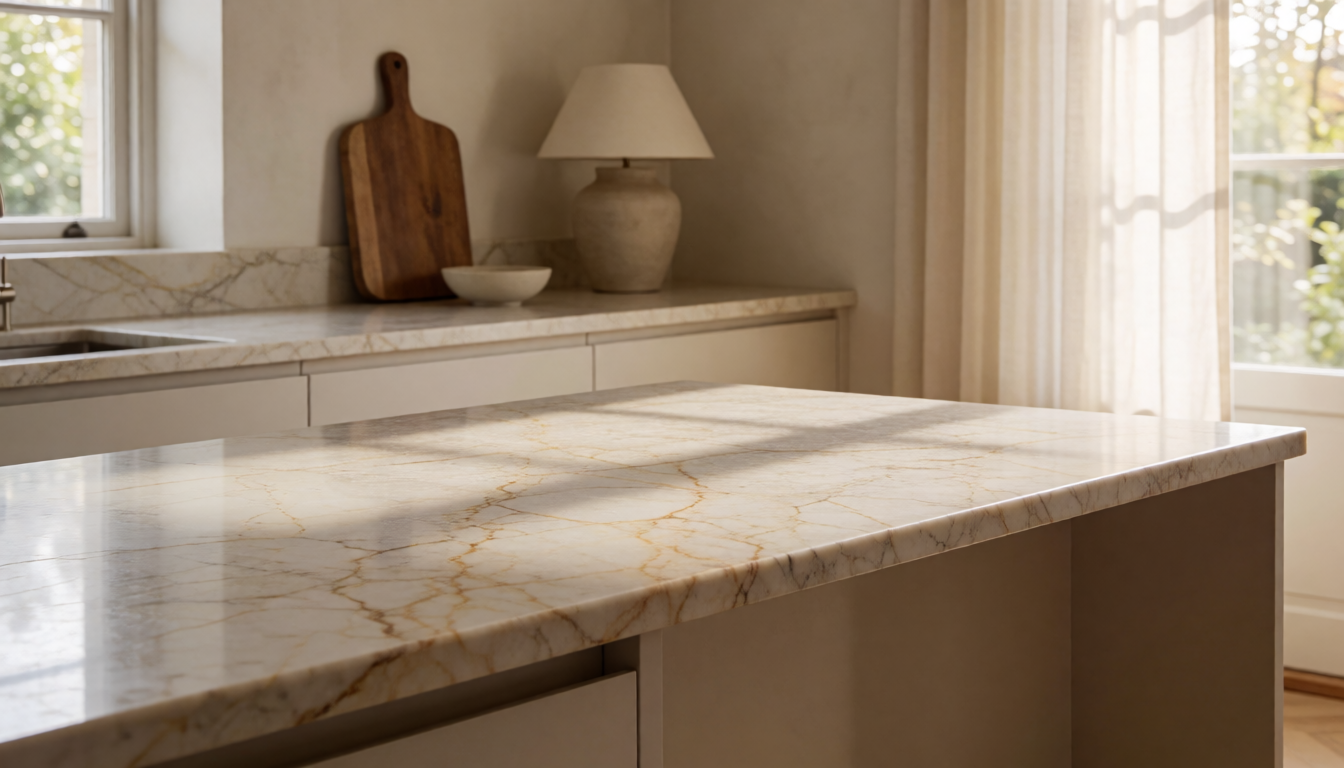 Calacatta Viola Marble Side Table, Natural Stone End Table