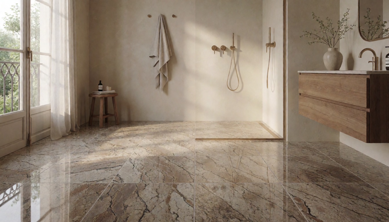 Marble Bathroom Vanity 90cm, Natural Stone Sink Cabinet, Freestanding Drawers, Luxury Stone Wash Basin Vanity for Modern Bathroom Design