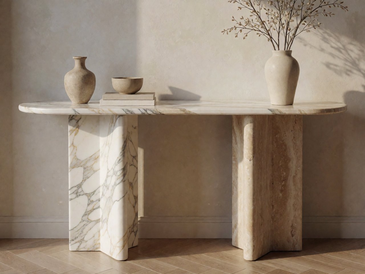Console Tables as the New Foyer Statement: How Calacatta Viola, Rosso Levanto & Travertine Stone Tables Elevate Entryways in 2026