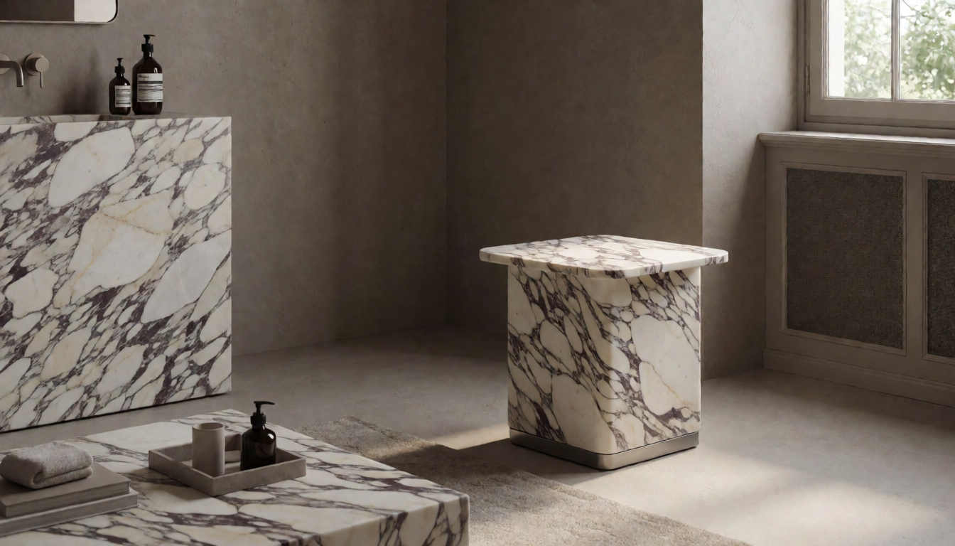 Travertine Stone Coffee Table Natural Marble Center Table For Living Room