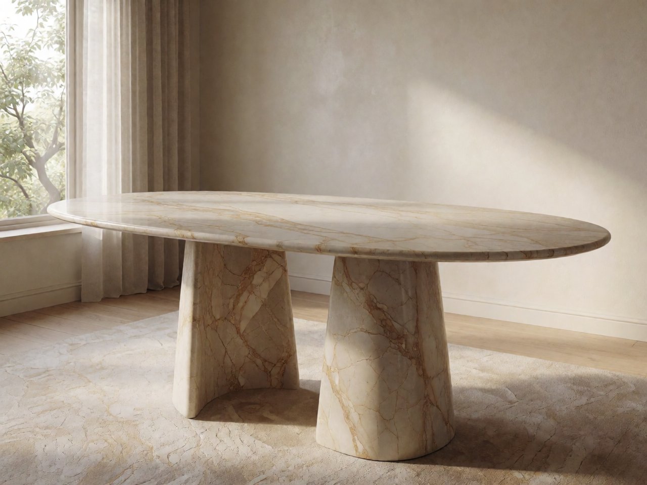 What Is an Oval Marble Dining Table? Why Soft Shapes Dominate 2026 Dining Rooms