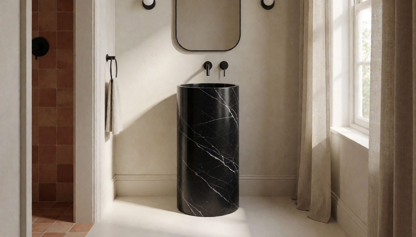 Gladystone pedestal sink