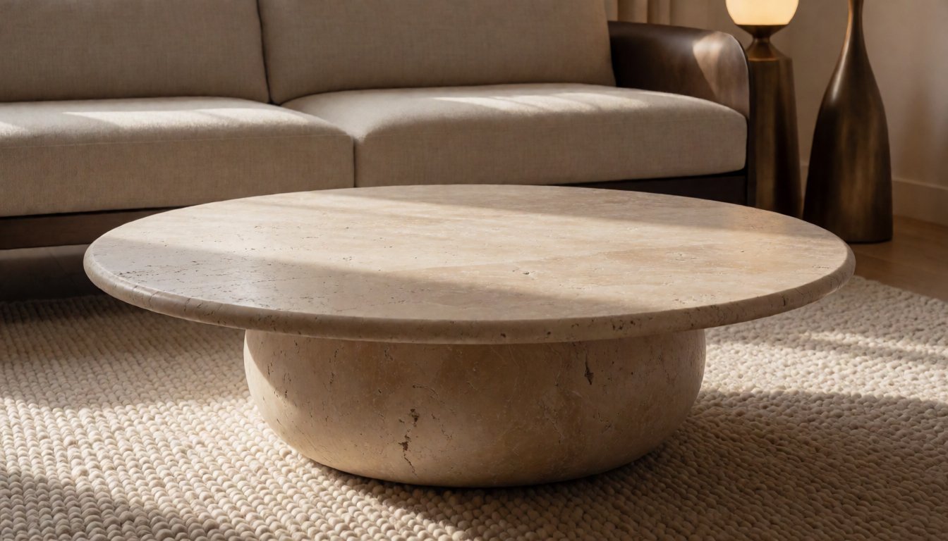 What Is a Travertine Dining Table? Why Warm, Organic Stone Furniture Dominates 2026
