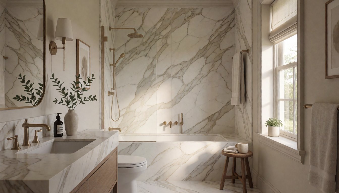 What Is a Countersplash? Why Seamless Stone Flow Defines 2026 Bathroom Design