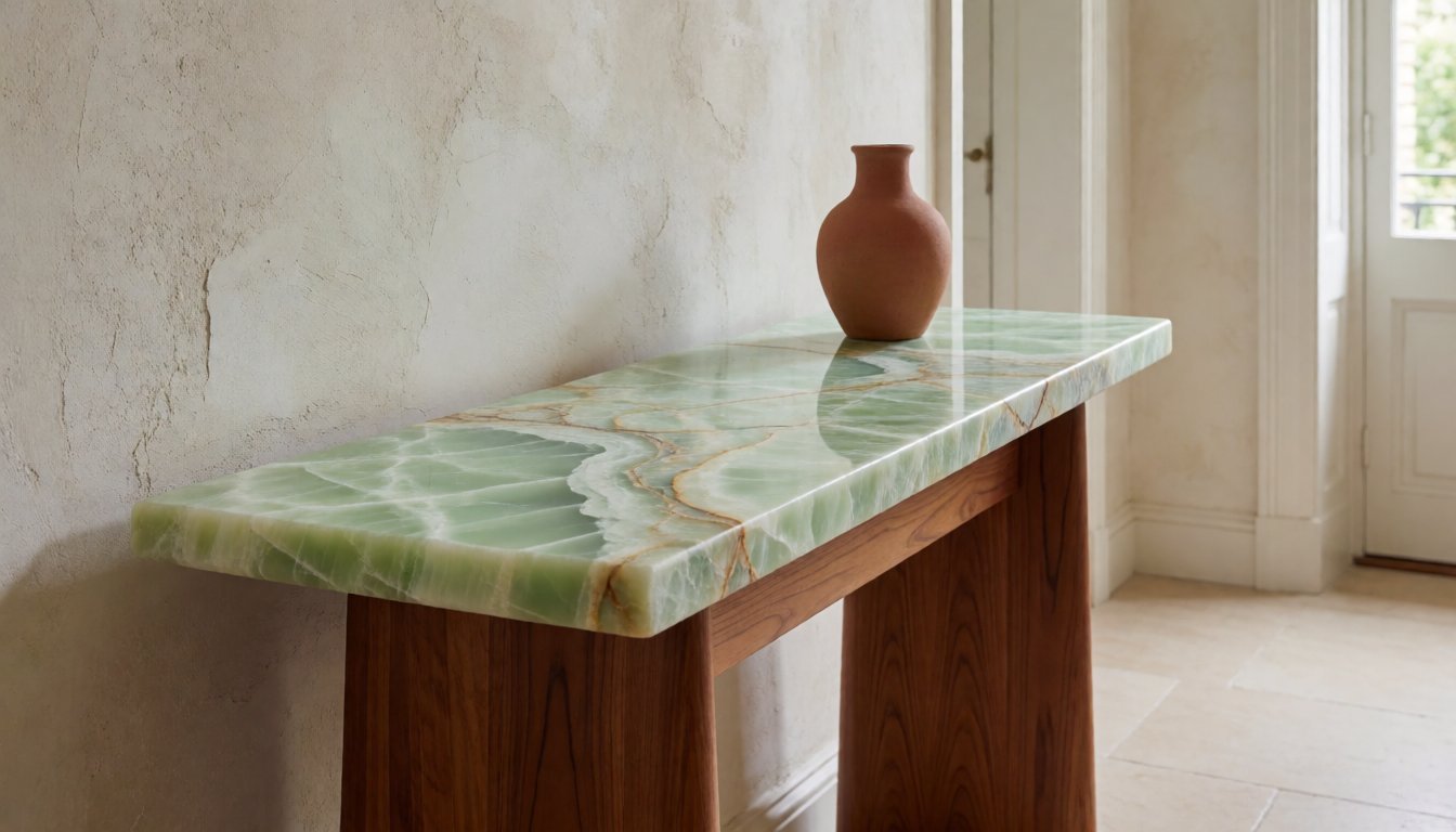 What Is a Green Marble Table? Why Colored Stone Tops Are 2026’s Boldest Furniture Trend