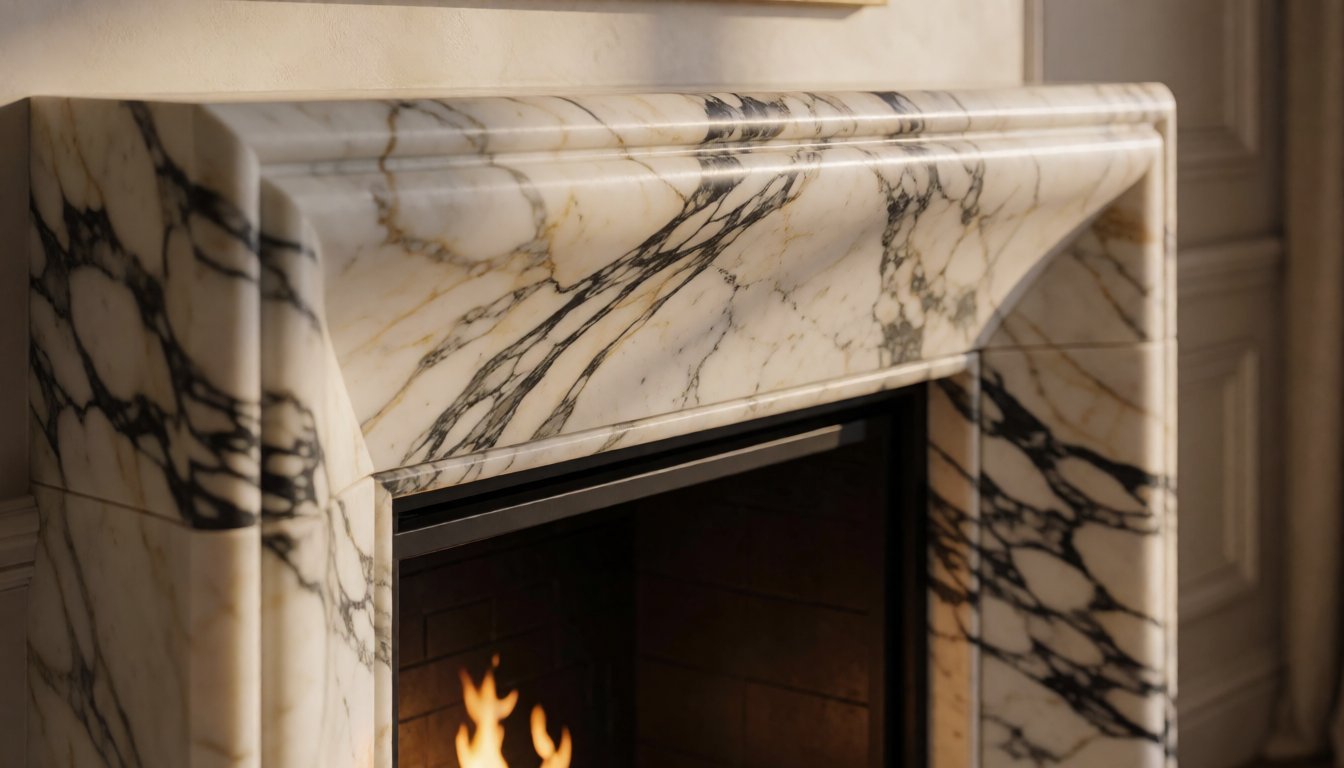 What Is a Marble Fireplace Surround? How Stone Hearths Are Redefining 2026 Living Rooms