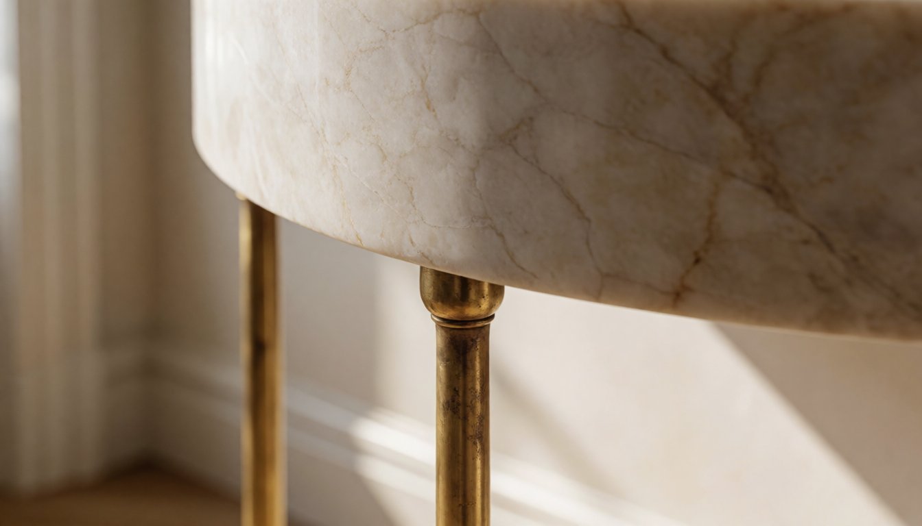 What Is a Marble Console Sink? Why Freestanding Stone Vanities Define 2026 Bathrooms