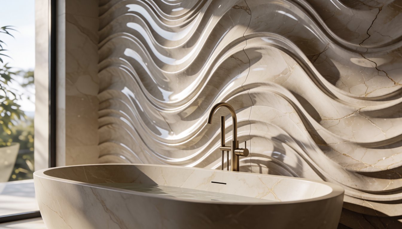 What Is Stone Wall Cladding? How Fluted Panels Are Redefining 2026 Bathrooms