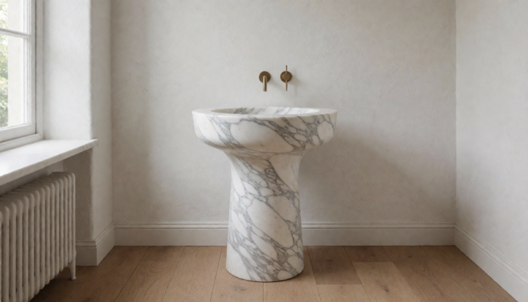From Bianco Carrara to Exotic Onyx: 8 Natural Stone Pedestal