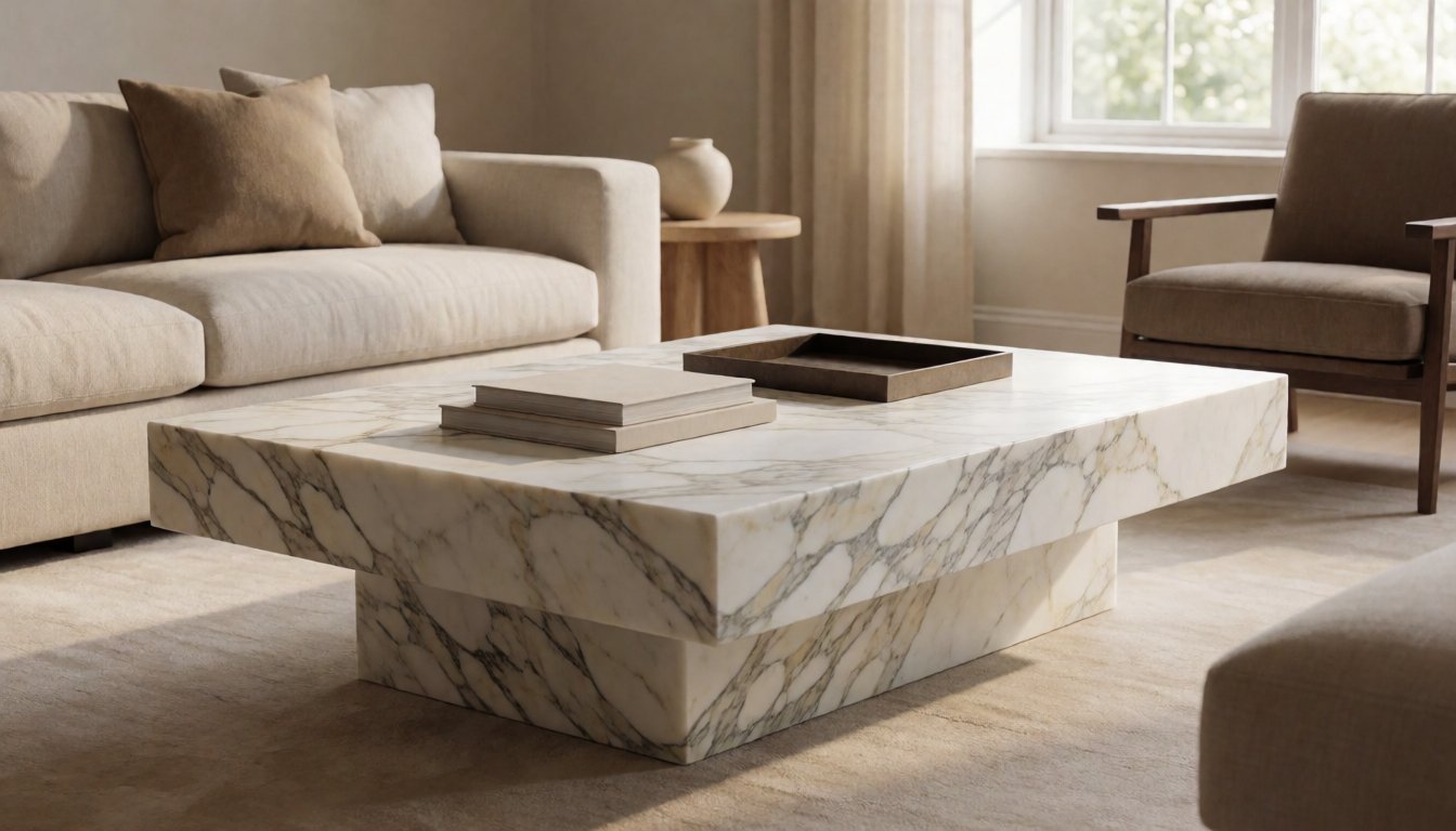 Why a Solid Stone Coffee Table Outlasts Wood and Glass: A 2026 Buyer’s Guide