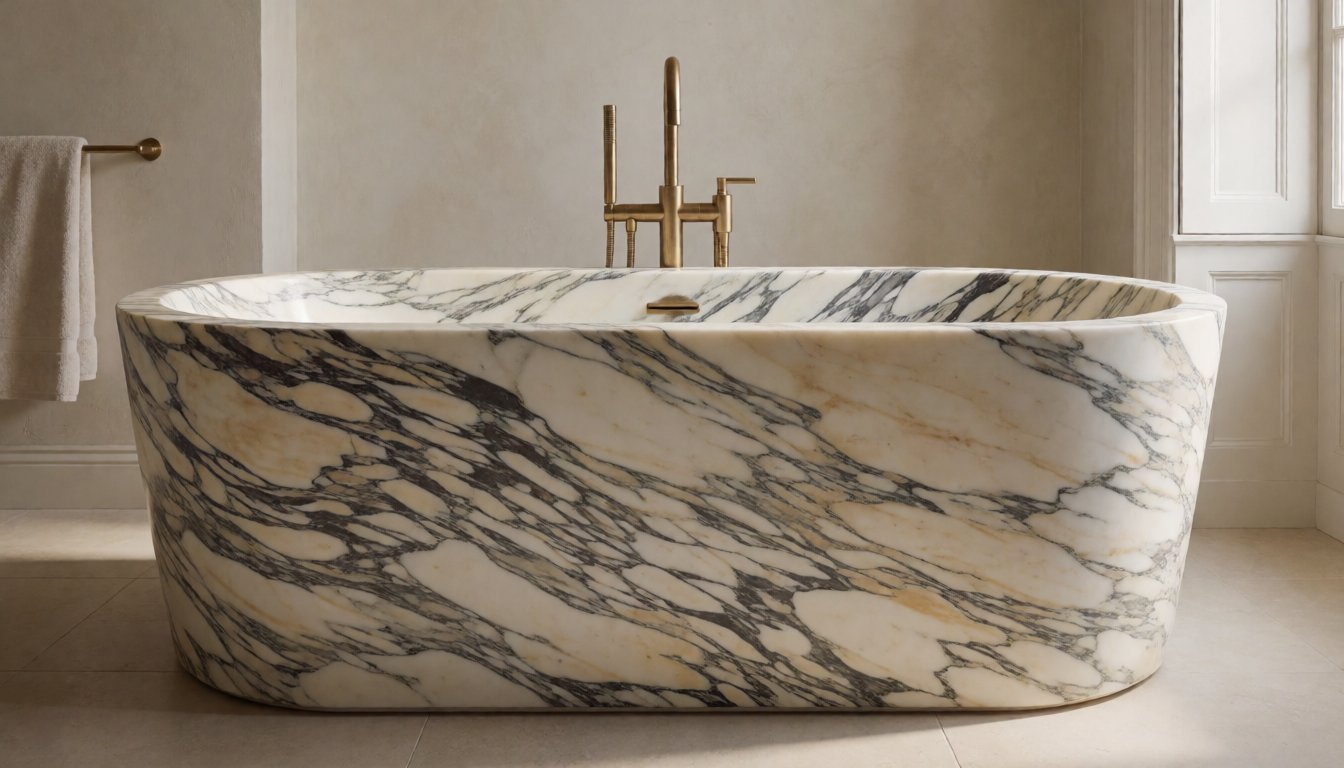 Sculptural Marble Bathtubs: How a Carved Stone Tub Becomes the 2026 Bathroom’s Centerpiece