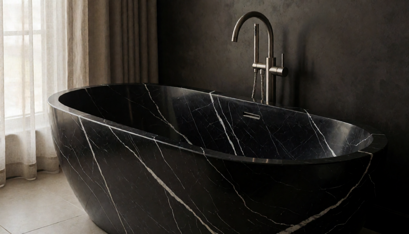 marble stone bathtub by Gladystone