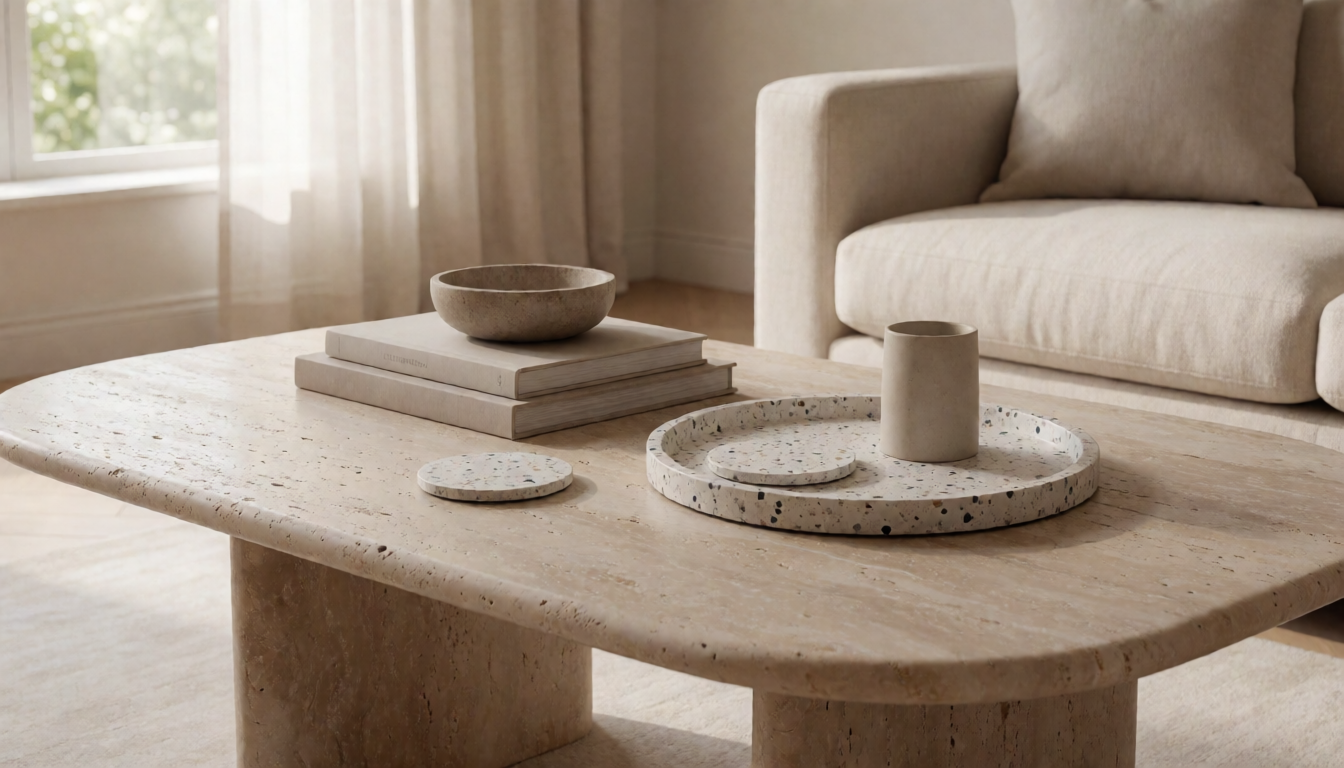 calacatta coffee table by Gladystone