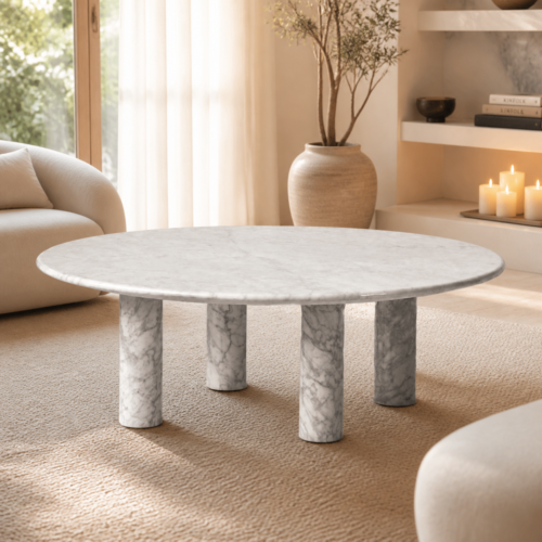 Carrara side table