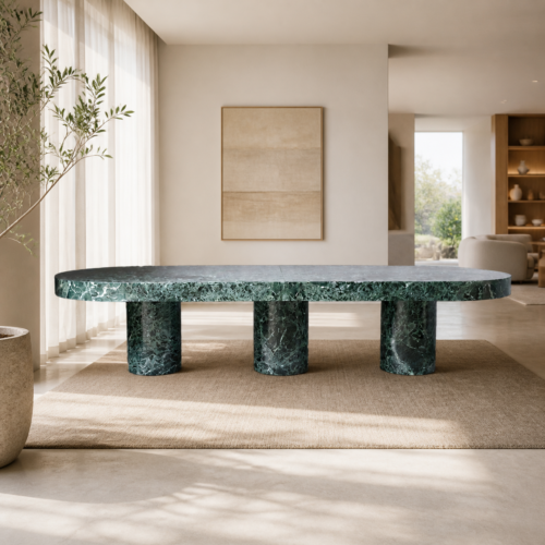 Emerald Green dining table