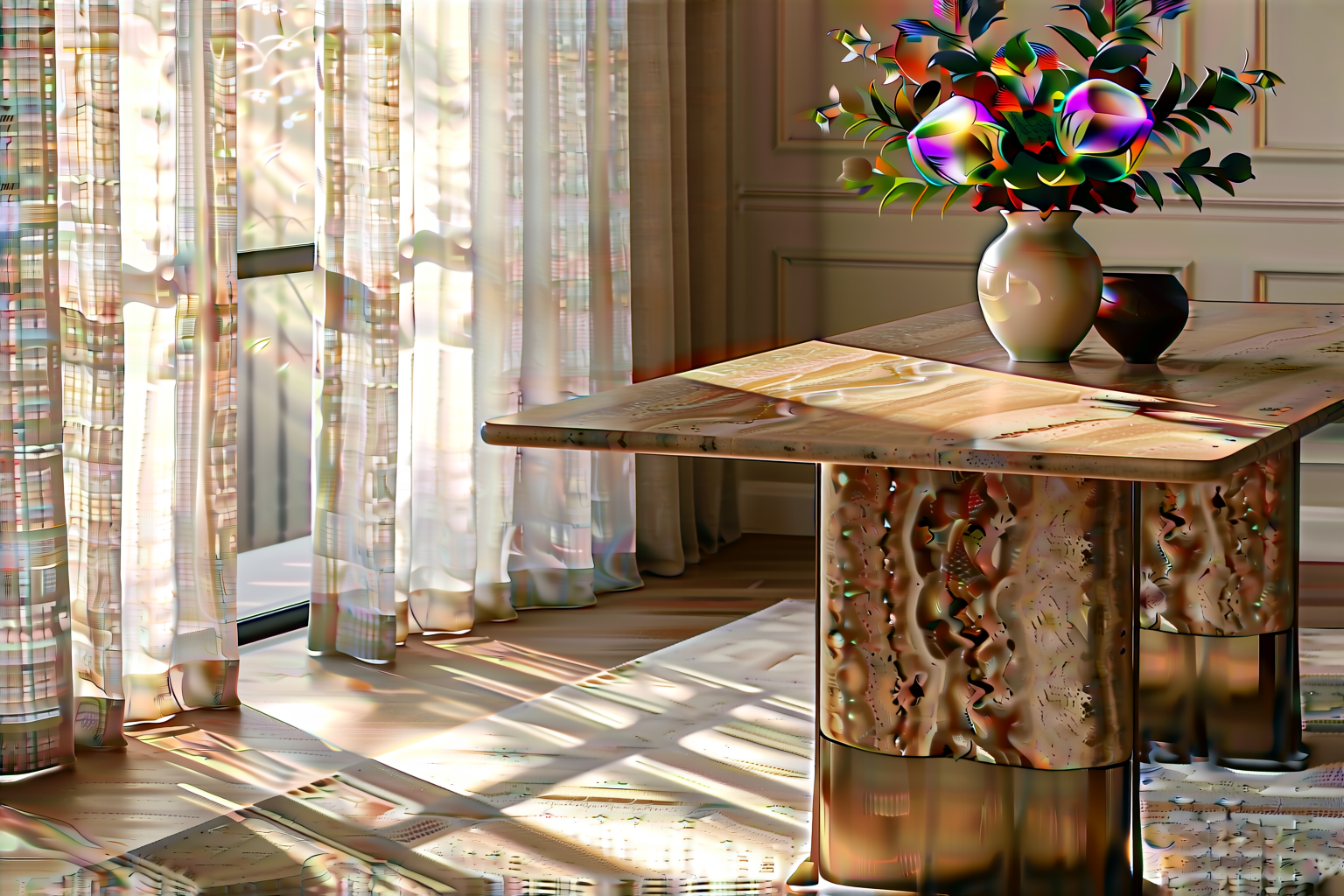 What Is a Travertine Dining Table? Why Raw, Earthy Stone Tops Define 2026