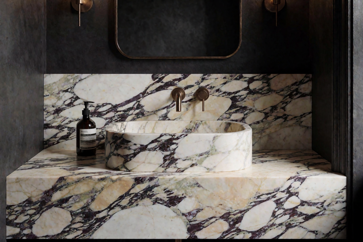 What Is Calacatta Viola? Why Bold-Veined Marble Sinks Are 2026’s Most-Specified Basin