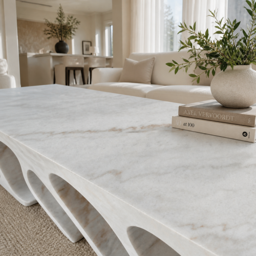 moonwhite console table