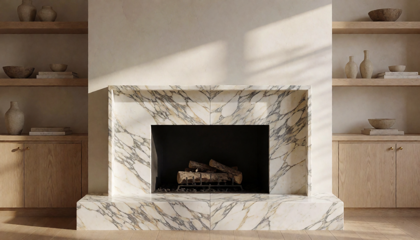 Marble Bathroom Vanity 90cm, Natural Stone Sink Cabinet, Freestanding Drawers, Luxury Stone Wash Basin Vanity for Modern Bathroom Design