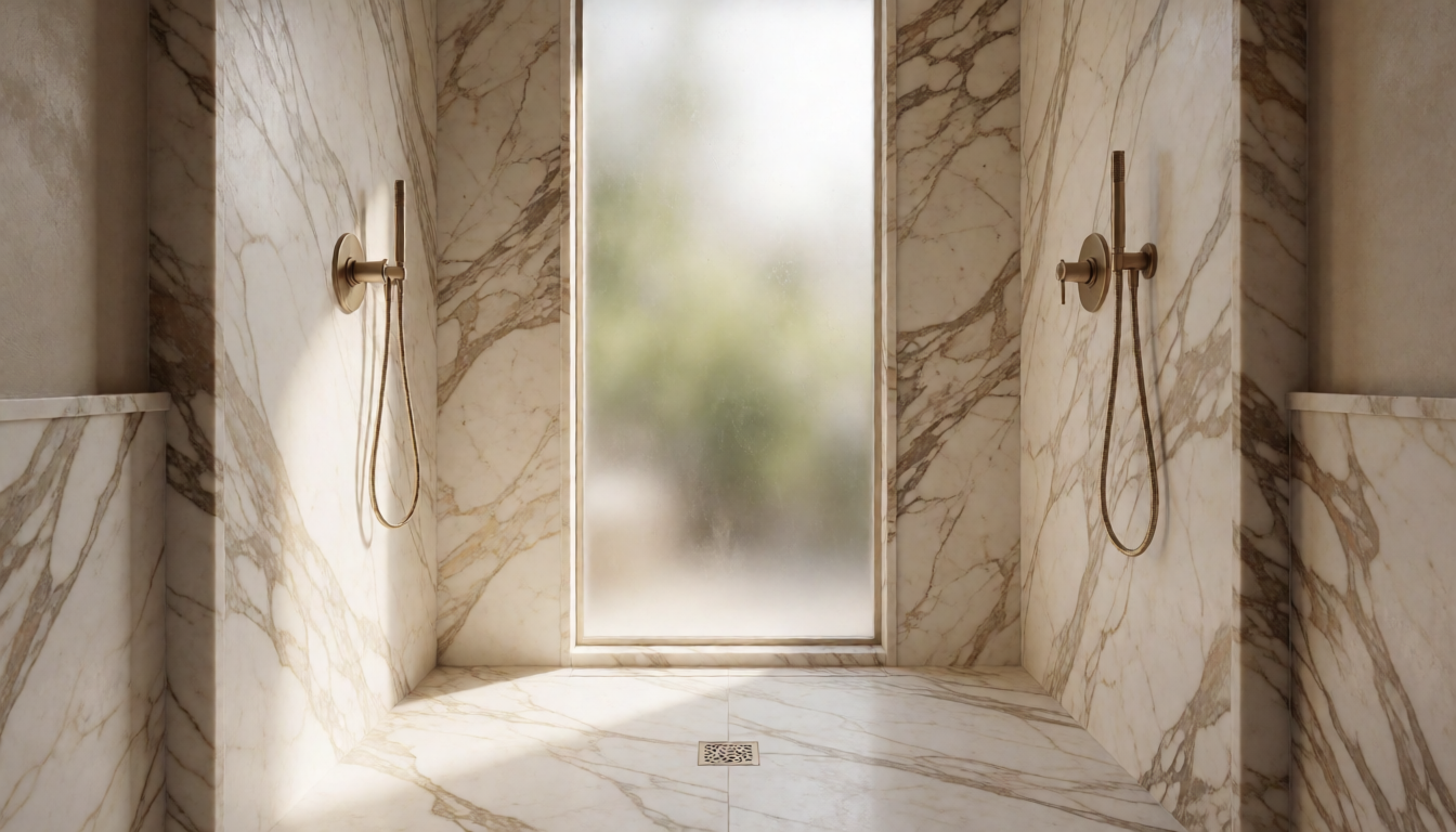 Marble Bathroom Vanity 90cm, Natural Stone Sink Cabinet, Freestanding Drawers, Luxury Stone Wash Basin Vanity for Modern Bathroom Design