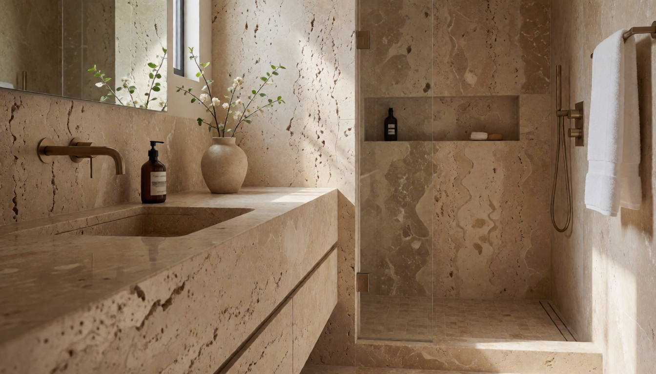 Hand Carved Rosso Levanto Marble Bathroom Vanity Freestanding Natural Stone Sink Cabinet With Drawers Luxury Stone Wash Basin Unit For Modern Bathrooms