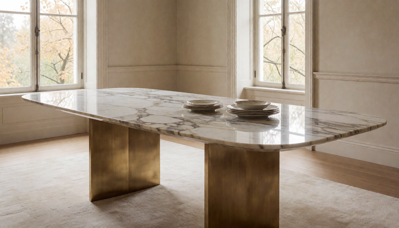 Viola Black Dining Table