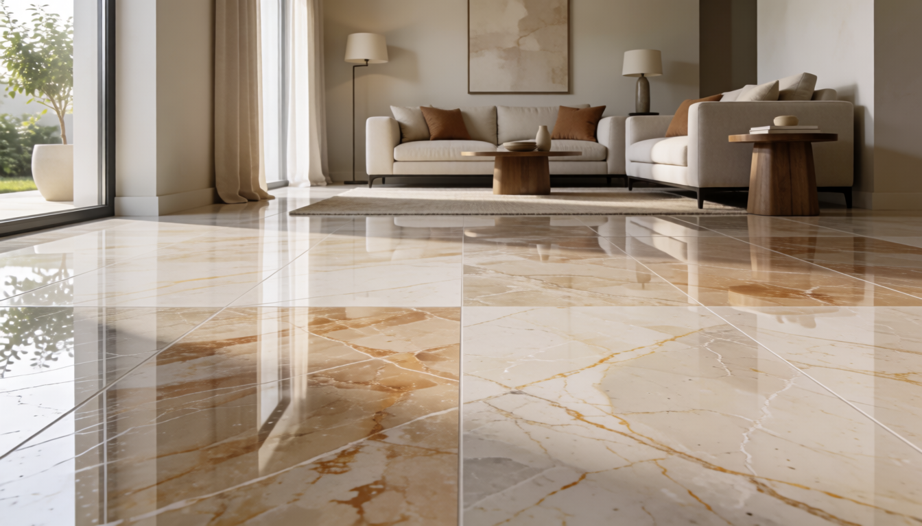 Travertine Stone Console Table Natural Marble Sofa Table For Living Room