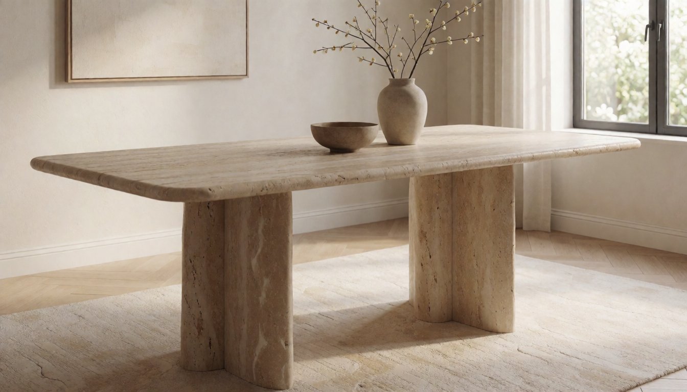 marble dining table