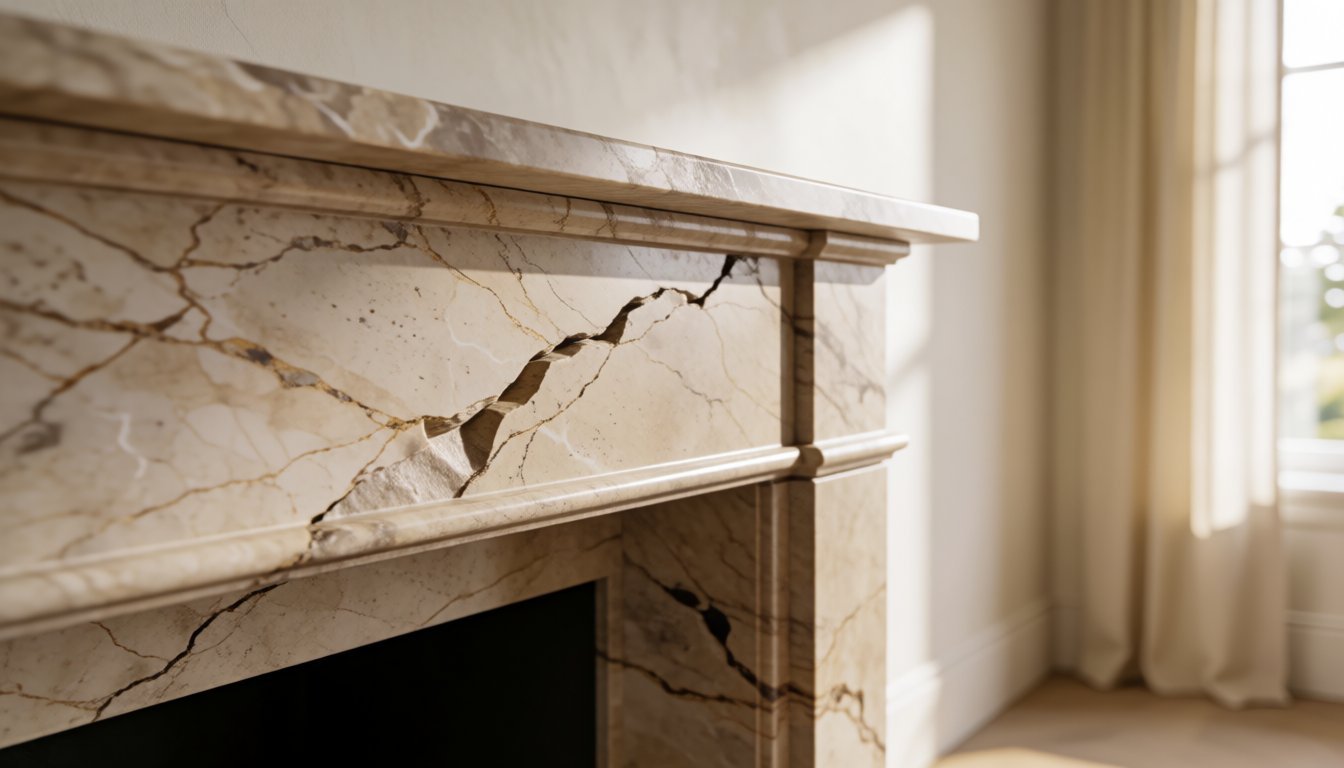 fireplace mantel by Gladystone