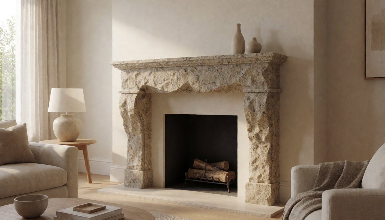 Gladystone fireplace mantel