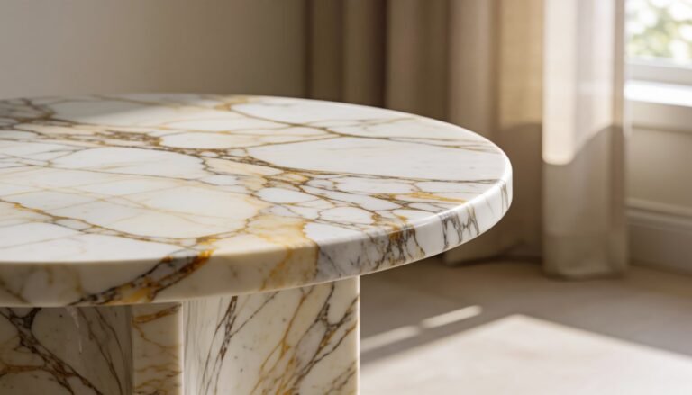 marble side table