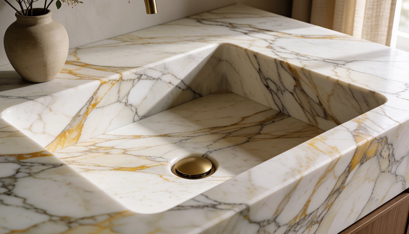 marble vessel sink by Gladystone