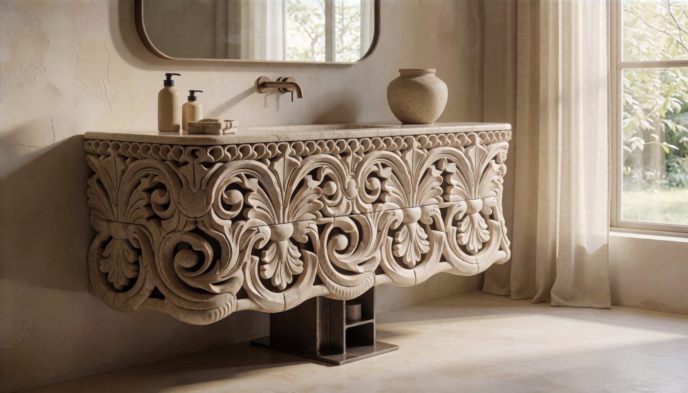bathroom vanity by Gladystone