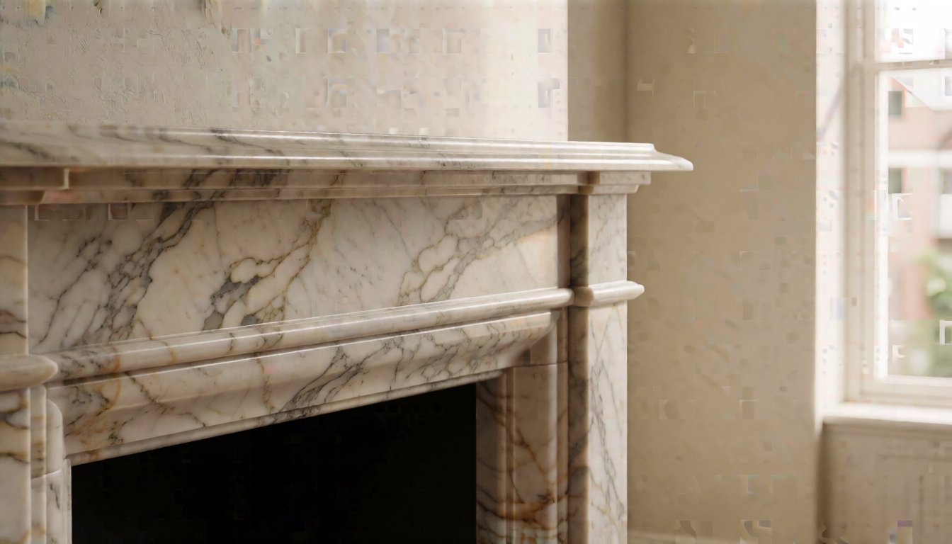 Gladystone fireplace mantel