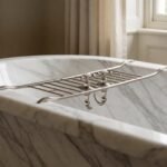 stone bathtub