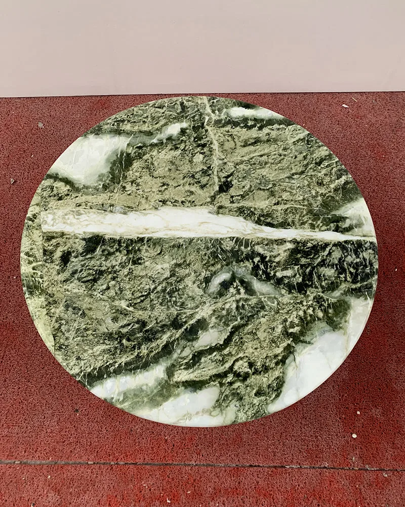 Green Forest Marble Petal Base Coffee Table — Green Forest Marble natural stone Coffee Table (product view), Gladystone handcrafted