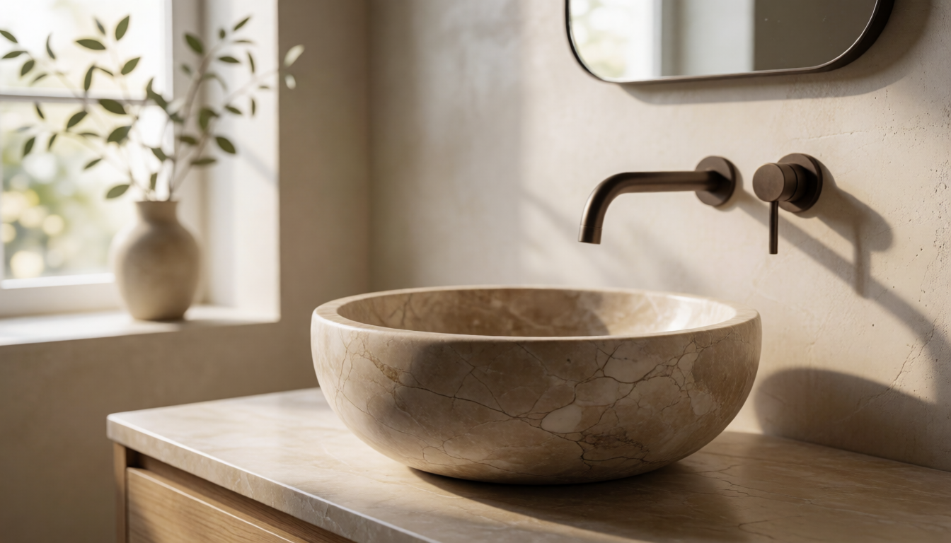 Marble Vessel Sink: The Complete 2026 Buyer's Guide - natural stone decor scene 1
