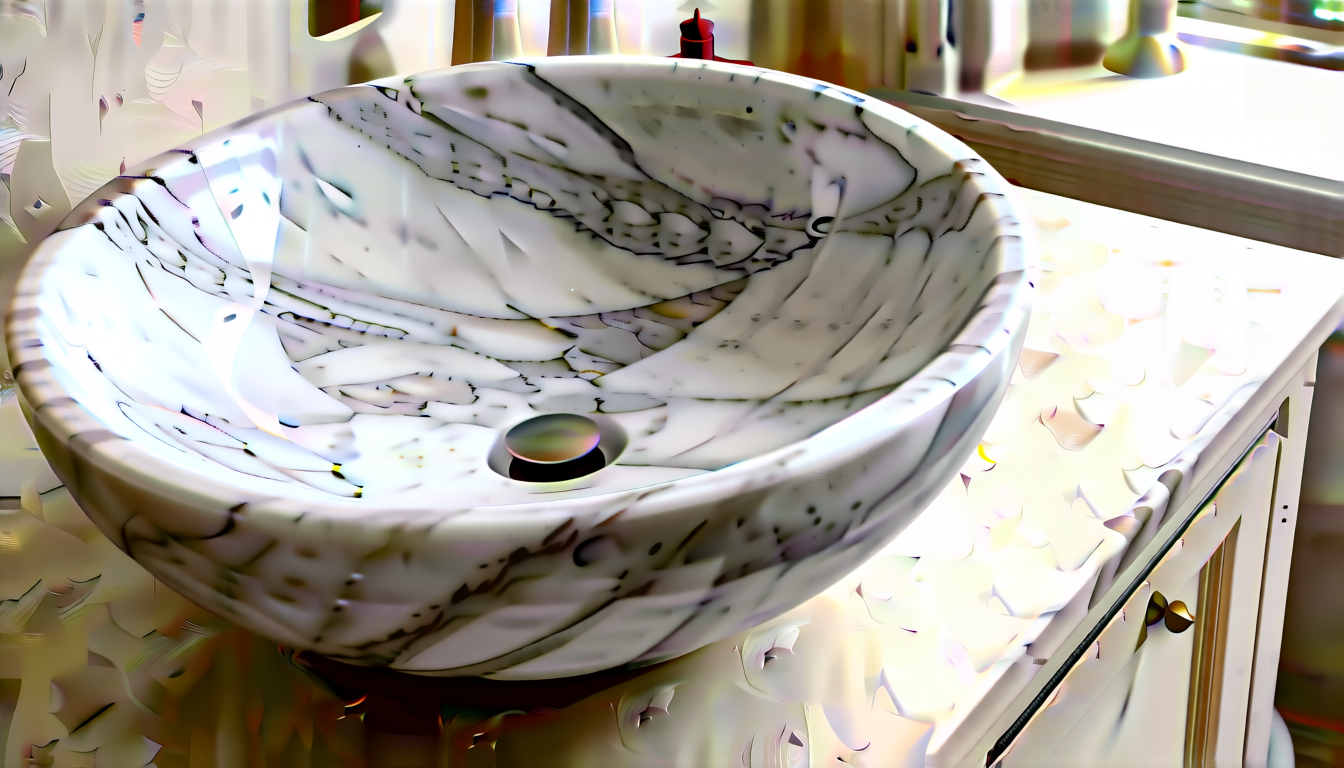 White Marble Vessel Sink: Why Carrara and Calacatta Lead Sales - natural stone decor scene 1