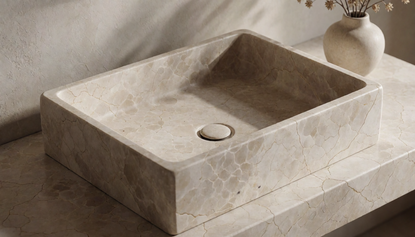 Round vs Rectangular Marble Vessel Sink: Which Shape Fits Your Vanity - natural stone decor scene 2