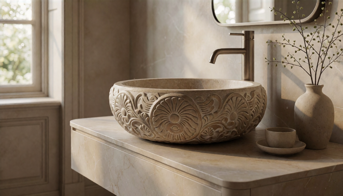 Marble Vessel Sink Price: What Drives Wholesale Cost in 2026 - natural stone decor scene 3