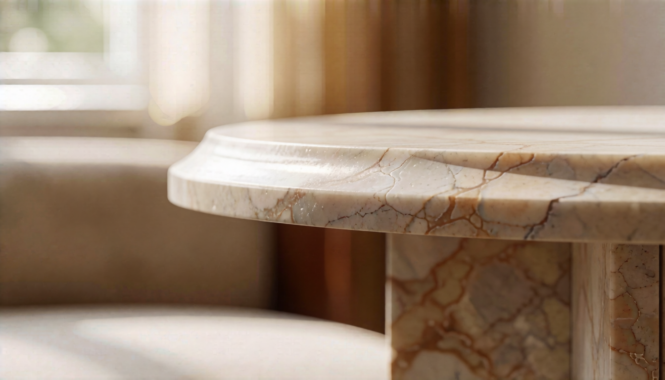 Marble Side Table: The Complete 2026 Buyer's Guide - natural stone decor scene 3
