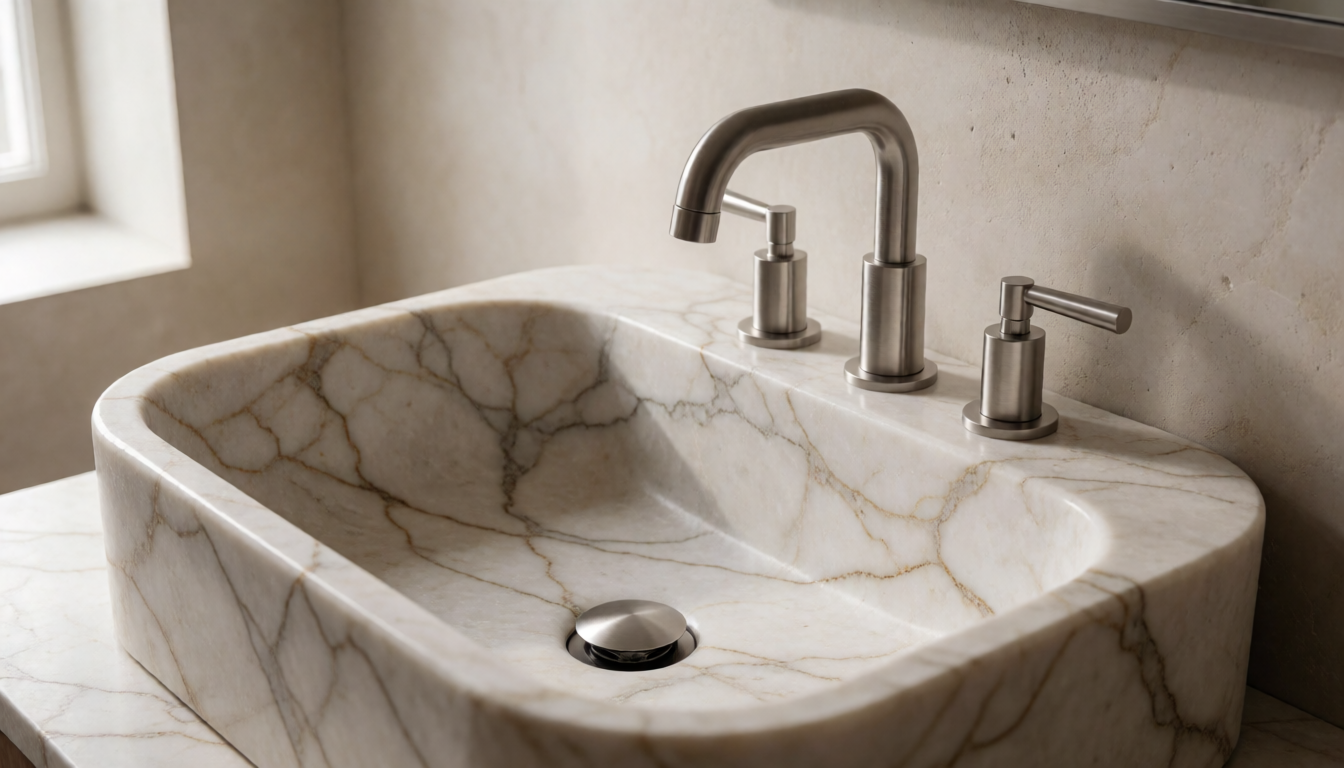 marble vessel sink